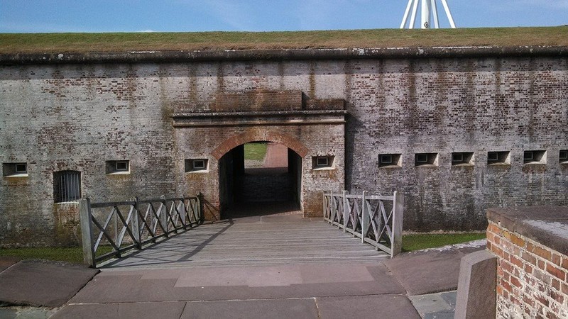 Fort Macon, Main Entry, 2017
