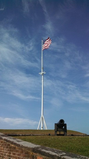 Fort Macon Flag Pole, 2017