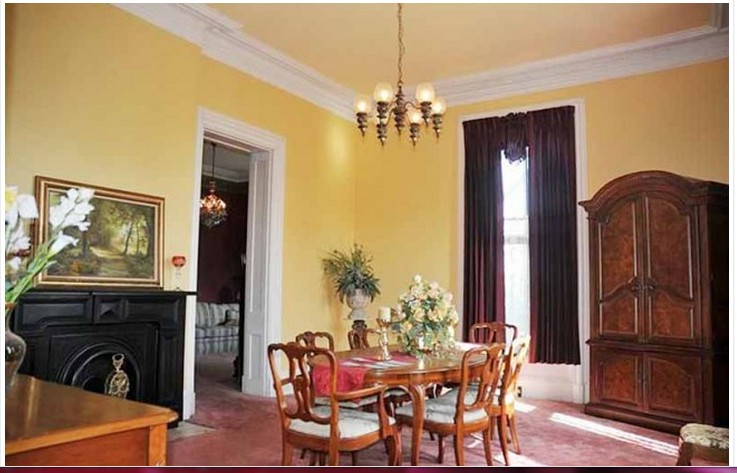 Here is a view of the dining room