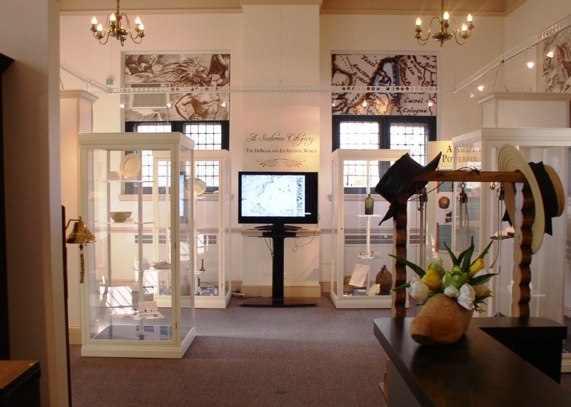 View inside the museum