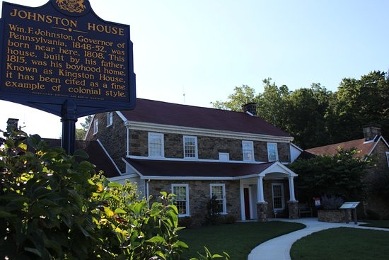 The Johnston House which is now home to the Lincoln Highway Experience.