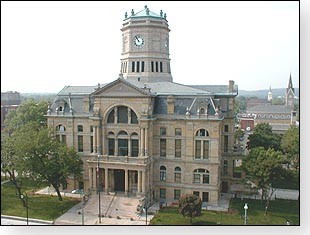 Here is current day picture of the old Butler County courthouse located in historic Hamilton, Ohio.