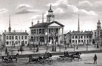 Here is photo of the courthouse in 1875.

