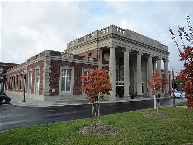 Originally called the Greensboro Southern Railway Depot, the depot was built in 1927. It functioned until 1979. Southern Railway donated the depot to the city after it closed. It was later restored and reopened in 2005 as the J. Douglas Galyon Depot.