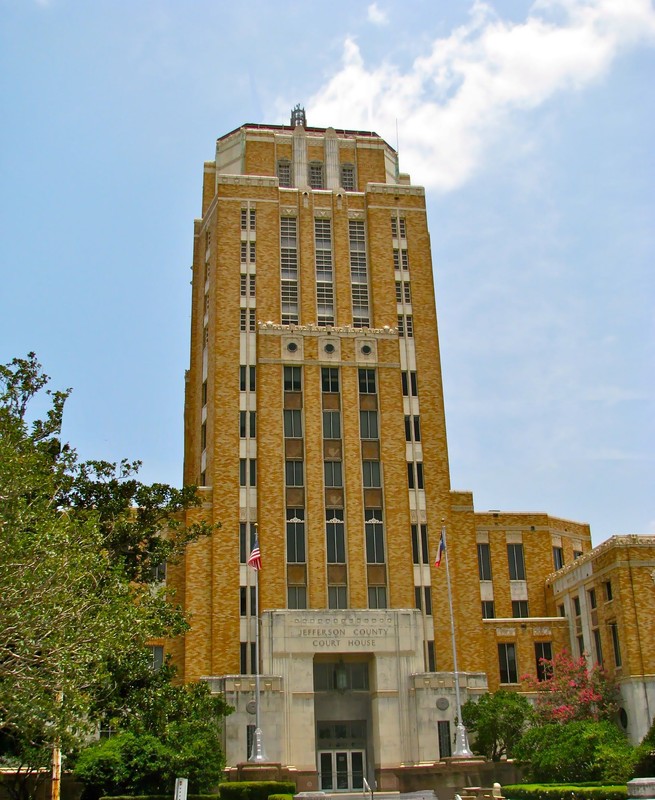 The Jefferson County Courthouse was constructed in 1931 and is among the tallest courthouses in the state.