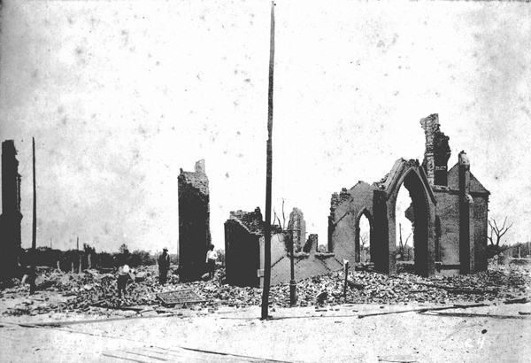 The 1890 construction after the Great Fire of 1901.