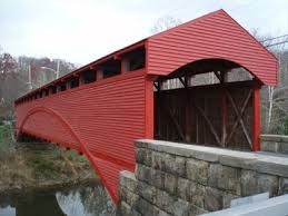 Another angle of the Barrackville Bridge