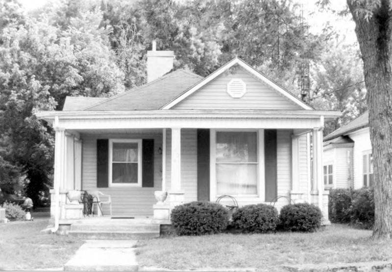 An example of a home in the historic Shake Rag District