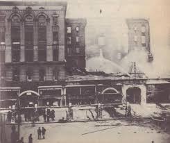 Albion Hotel During 1921 Fire