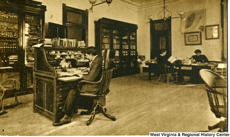 The Horticulture Office of the Agricultural Experiment Station. Photo courtesy the West Virginia and Regional History Center, WVU Libraries.