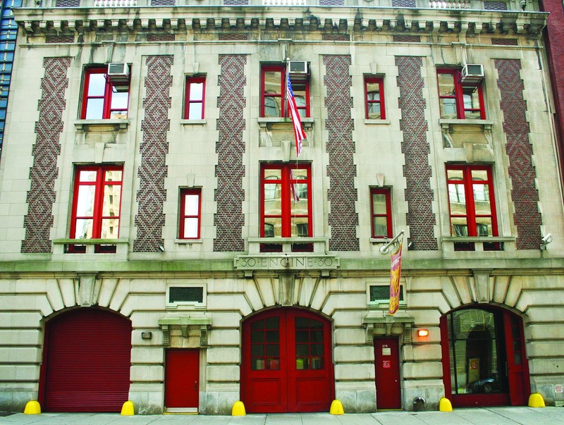The New York Fire Museum is housed in a 1904 Beaux-Arts style building that was formerly the quarters for Engine Company No. 30. Image obtained from the New York Fire Museum.