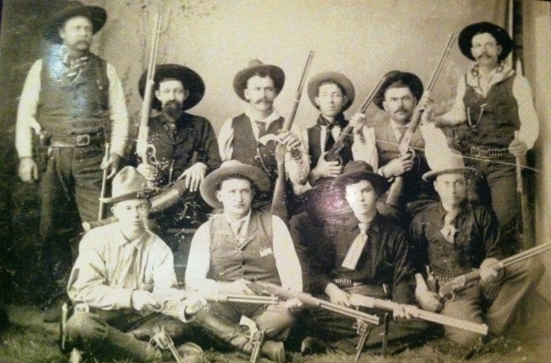 Texas Ranger Frontier Battalion Co. B, 1880
