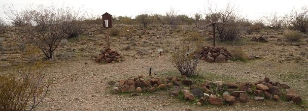 Some of the graves today