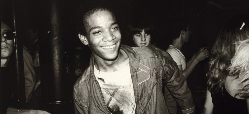 Jean-Michel Basquiat at the Mudd Club 