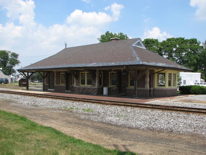 The Old Laurel Train Station.