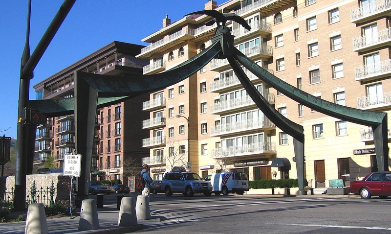 Eagle Gate Monument today