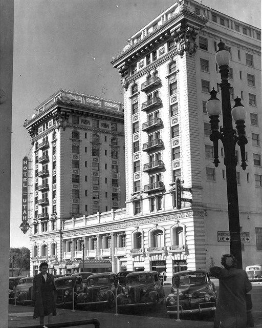 Hotel Utah in 1945