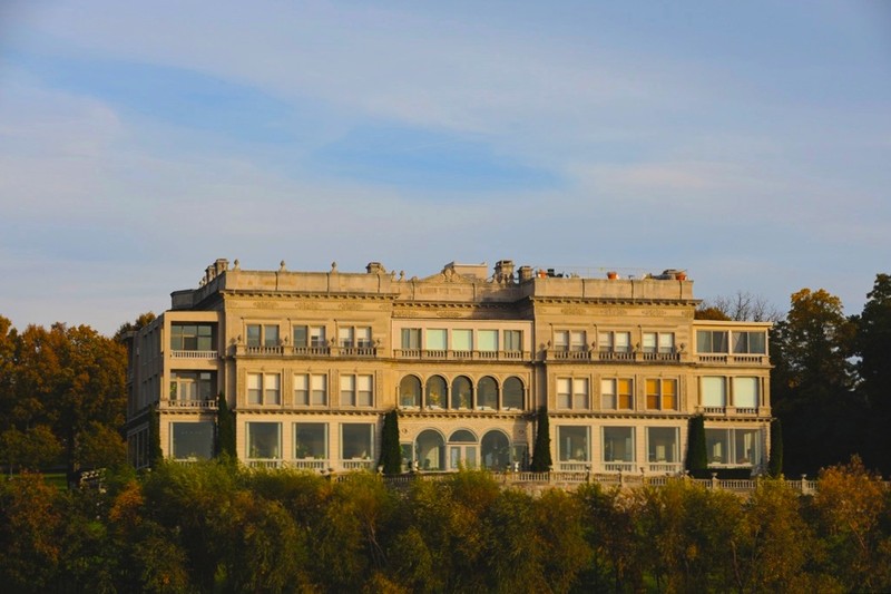 View of Stone Manor from the lake