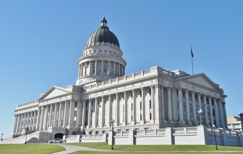 Utah State Capitol today