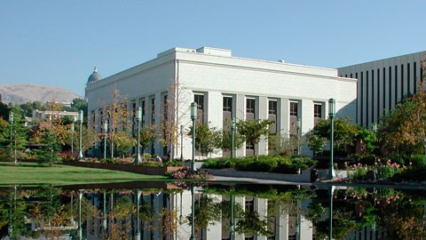 Relief Society building today in Temple Square, Salt Lake City