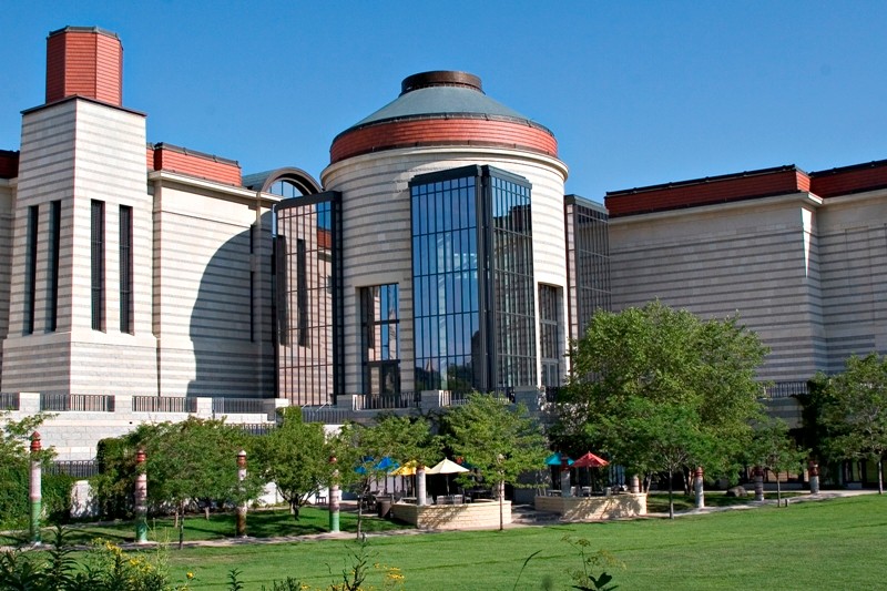 The Center holds a research library as well as permanent and rotating exhibits. The Center also sponsors free lectures and special events. 