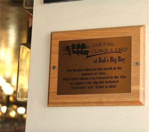 Beatles Booth Plaque