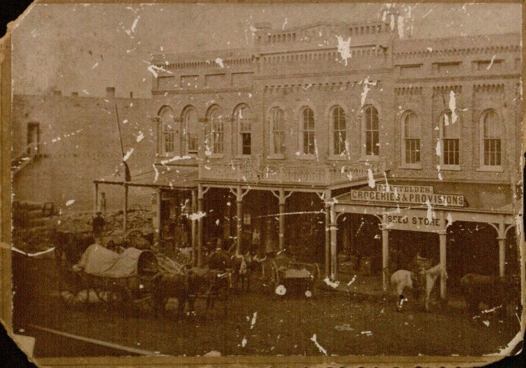 Barteldes Groceries & Provisions and Seed Store, 1864. 