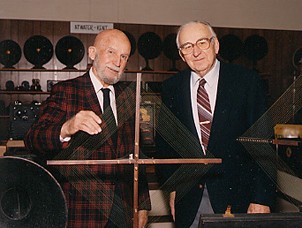 Jack Mullin and Joe Pavek
(Photo courtesy of the Pavek Museum of Broadcasting)