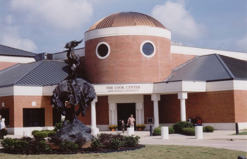 The museum is located in the Cook Center on the Navarro College campus