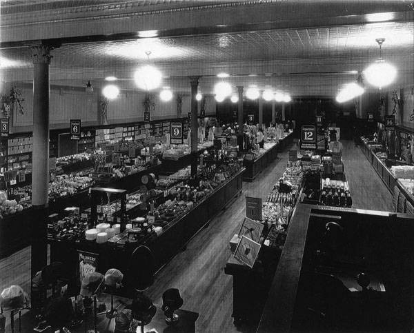 Interior of S. S. Kresge Store in the 1920s