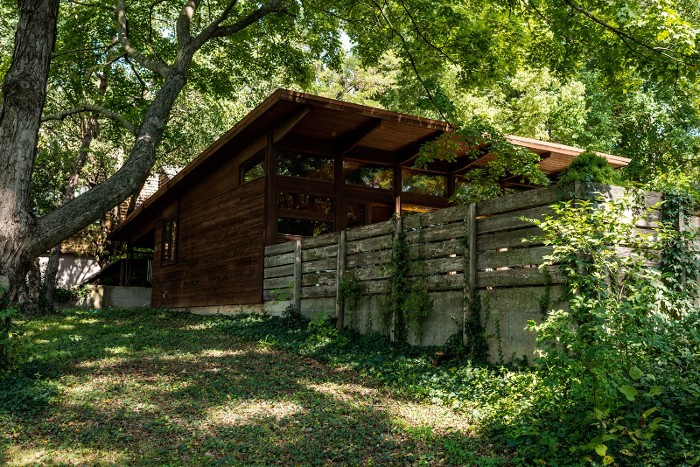 South elevation of the Beal House