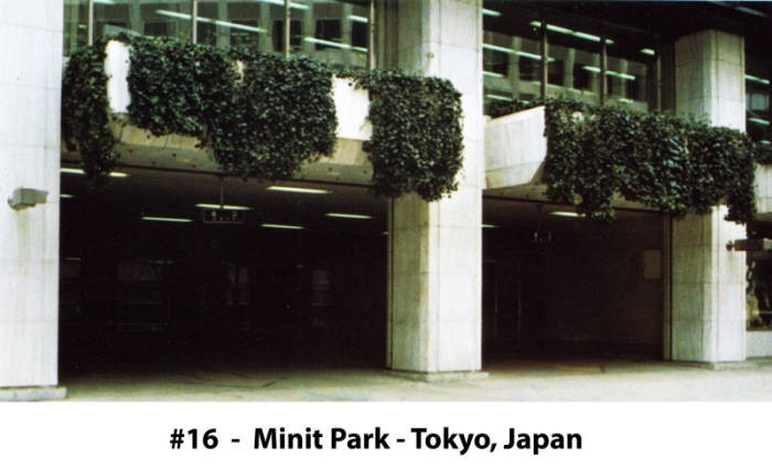 Minit Park automatic parking garage in Tokyo, Japan