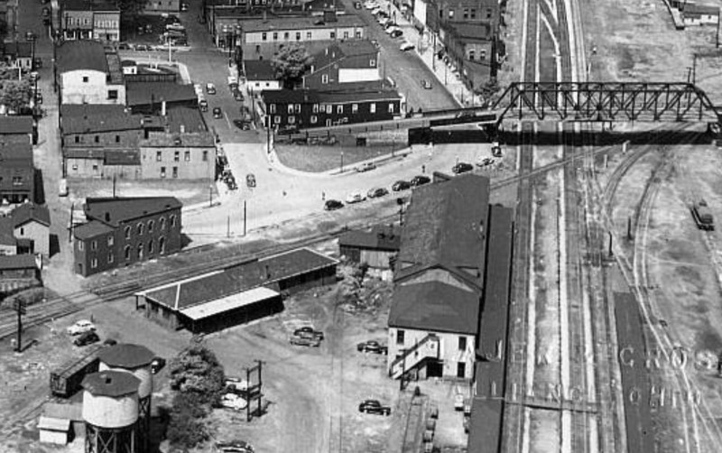 Aerial view of The Crossing