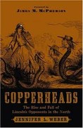 Copperheads: The Rise and Fall of Lincoln's Opponents in the North by Jennifer Weber and James McPherson-Click the link below to learn more about this book 