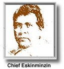Aravaipa Apache Chief Eskiminzin. Survived the massacre but is noted in history for shooting his best friend, a white man, after having dinner with him to somehow prove peace can never exist between the two peoples.