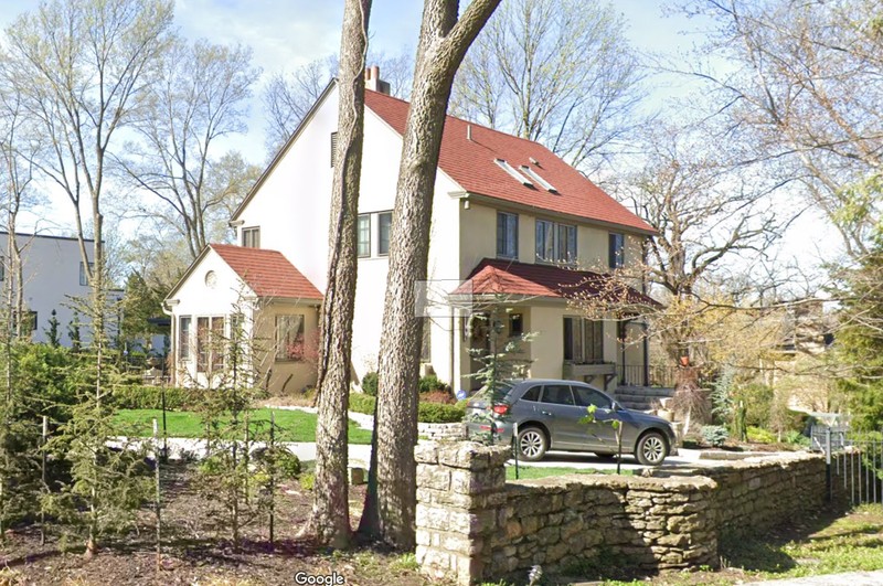 The Robert Ostertag House, designed by Mary Rockwell Hook