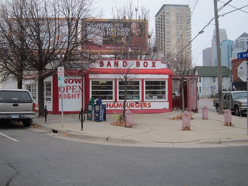 The last remaining restaurant in the Band Box chain, this diner has been a local favorite since that start of World War II.