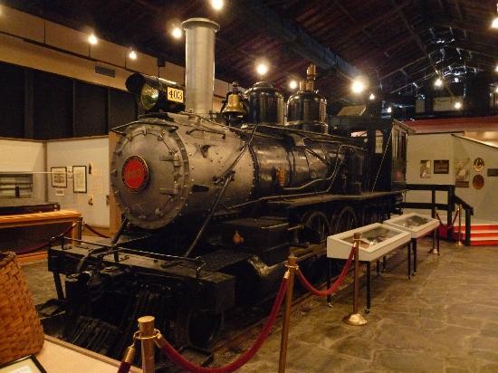 Rail engine exhibit