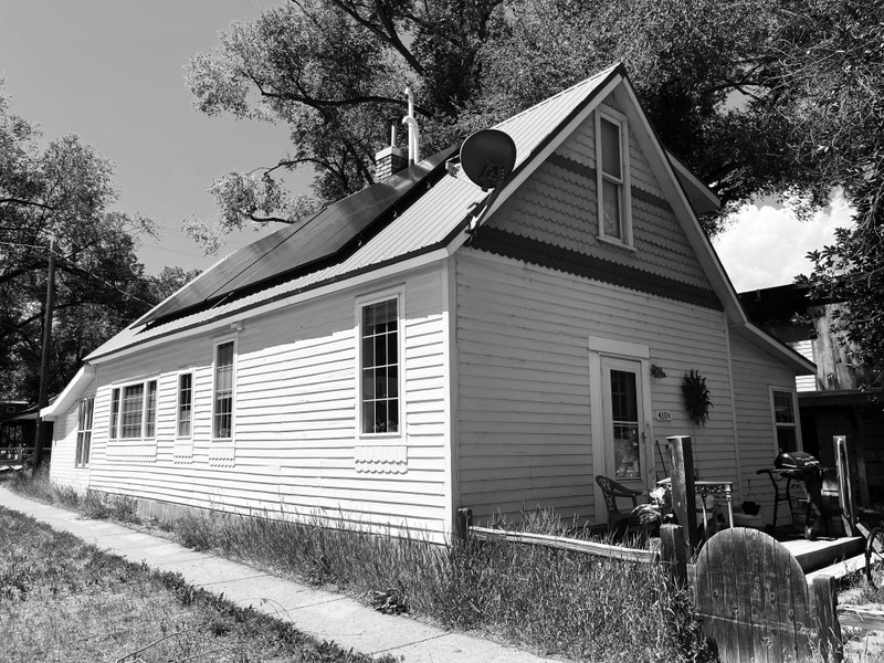 Building, Window, Black, House