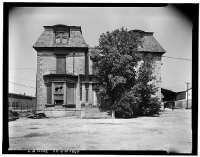 Front view of house in 1967