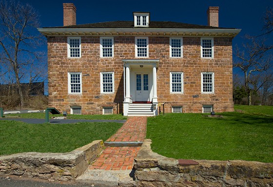 The Cornelius Low House was built in 1741 as the home of a wealthy merchant of Dutch ancestry, this two-story stone house is now the Middlesex County Museum