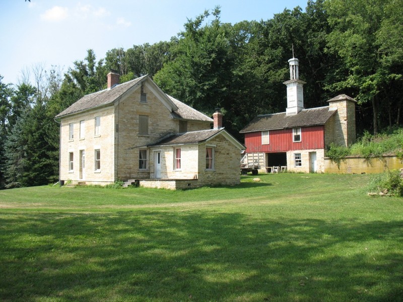 The George Stoppel Farmstead, listed on the National Register of Historic Places