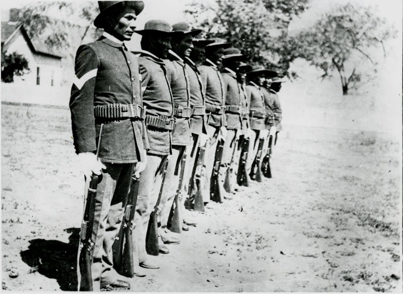 Apache US Army scouts