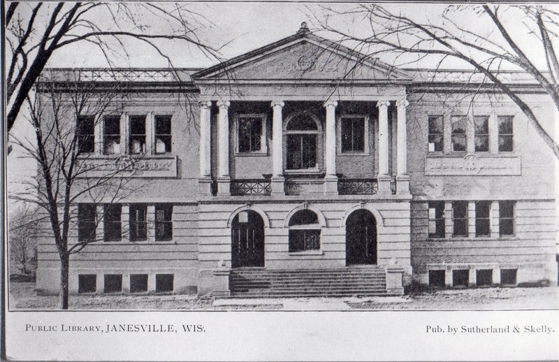 Janesville Public Library: Postcard