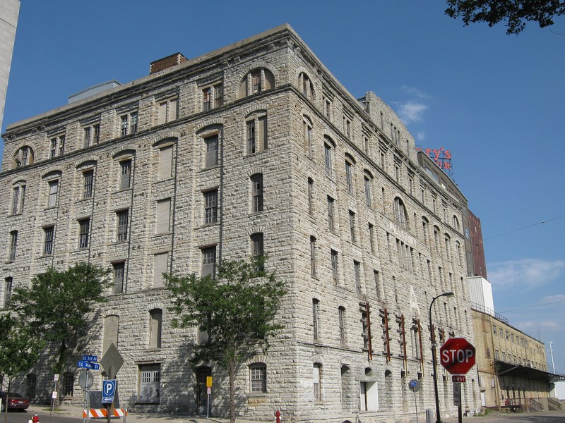 The building as it appears today.  