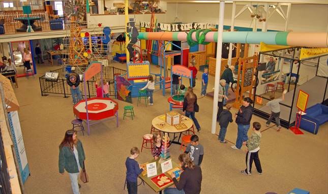 Interior view of the museum