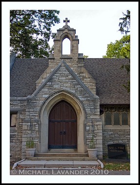 The historic mausoleum at Woodlawn in now the Rosa Parks Freedom Chapel