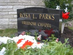 rosa parks burial