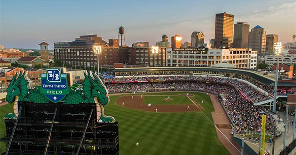Sports venue, Baseball, Stadium, Urban area
