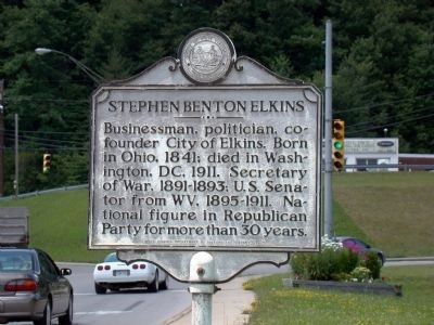 WV Historical Marker--opposite side